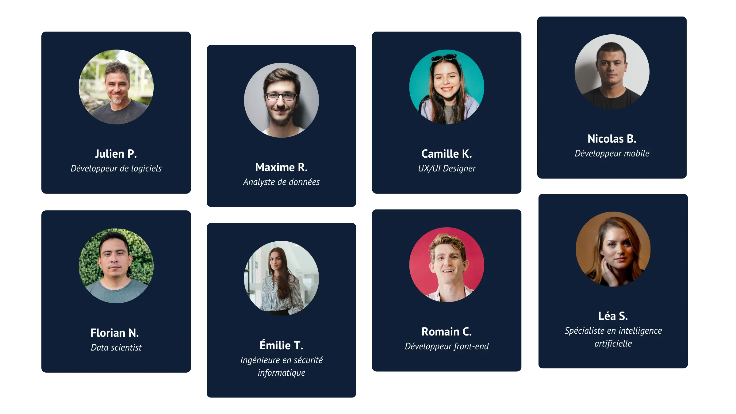 talent liste freelances cards